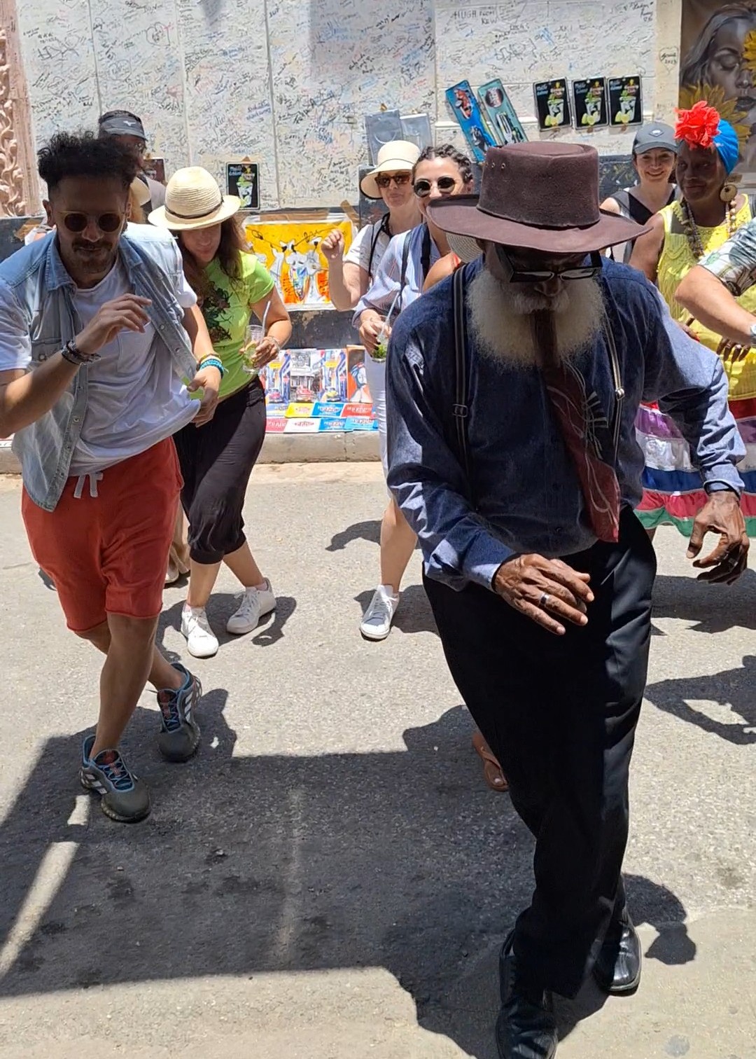 Kiki dancing in Cuba